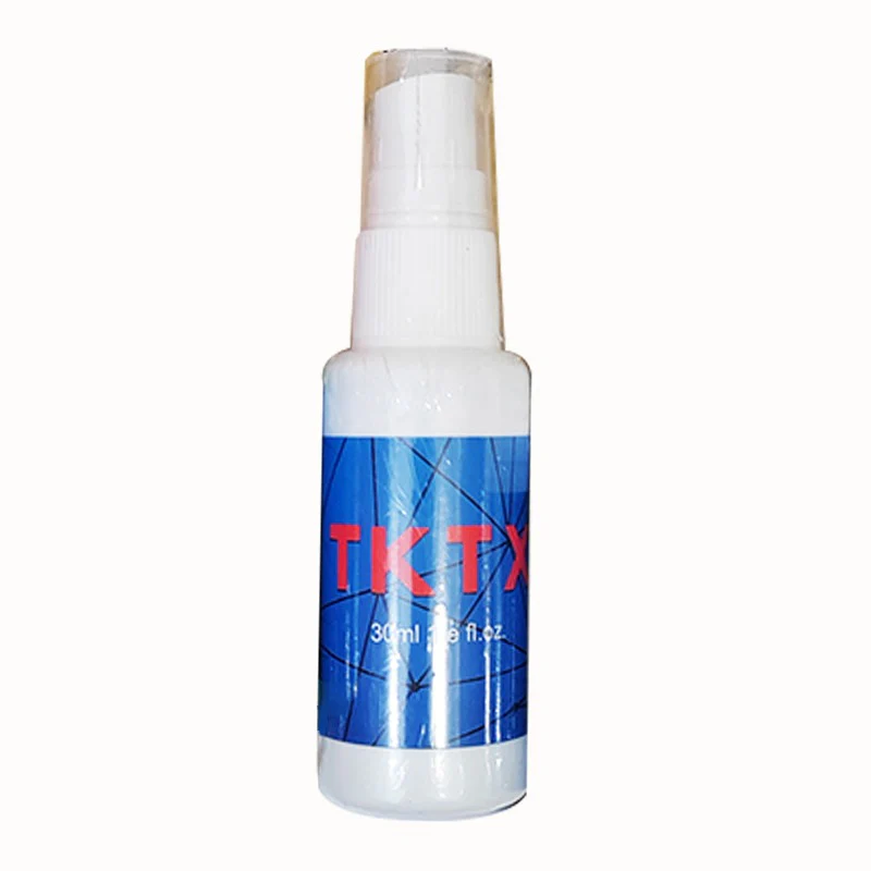 Tattoo numbing spray